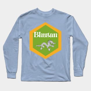 Bhutan Long Sleeve T-Shirt